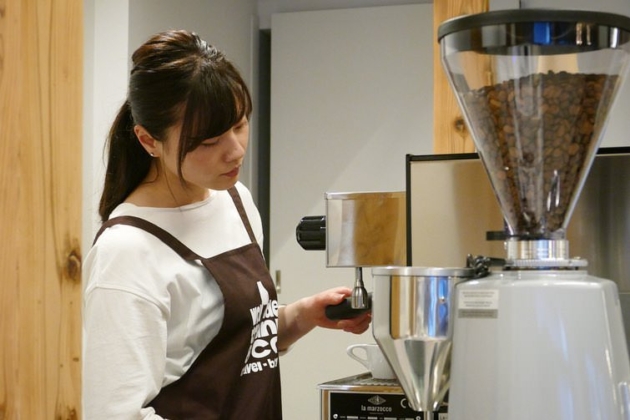 カフェのトレーニング